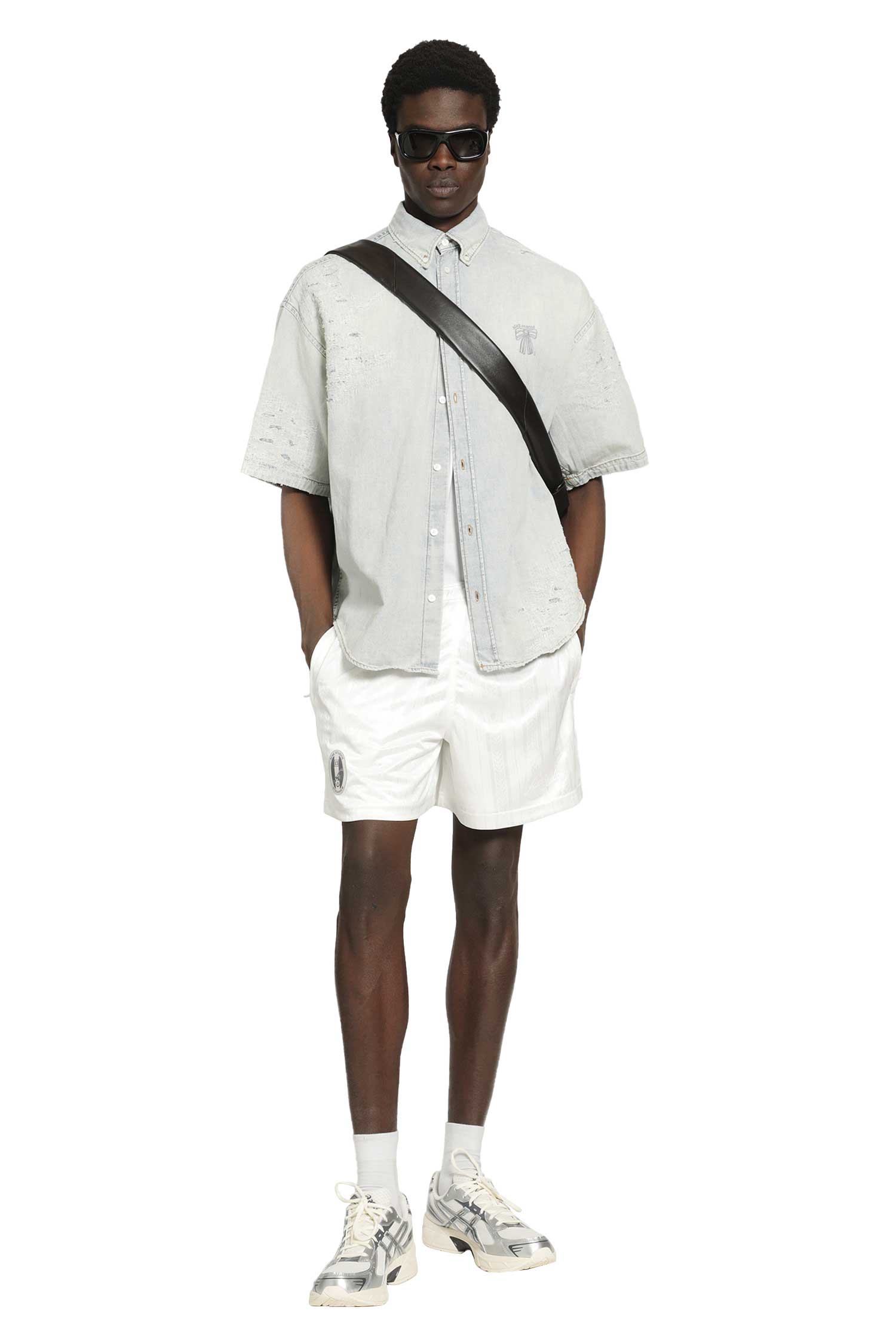 ACNE STUDIOS Mended Denim Shirt man