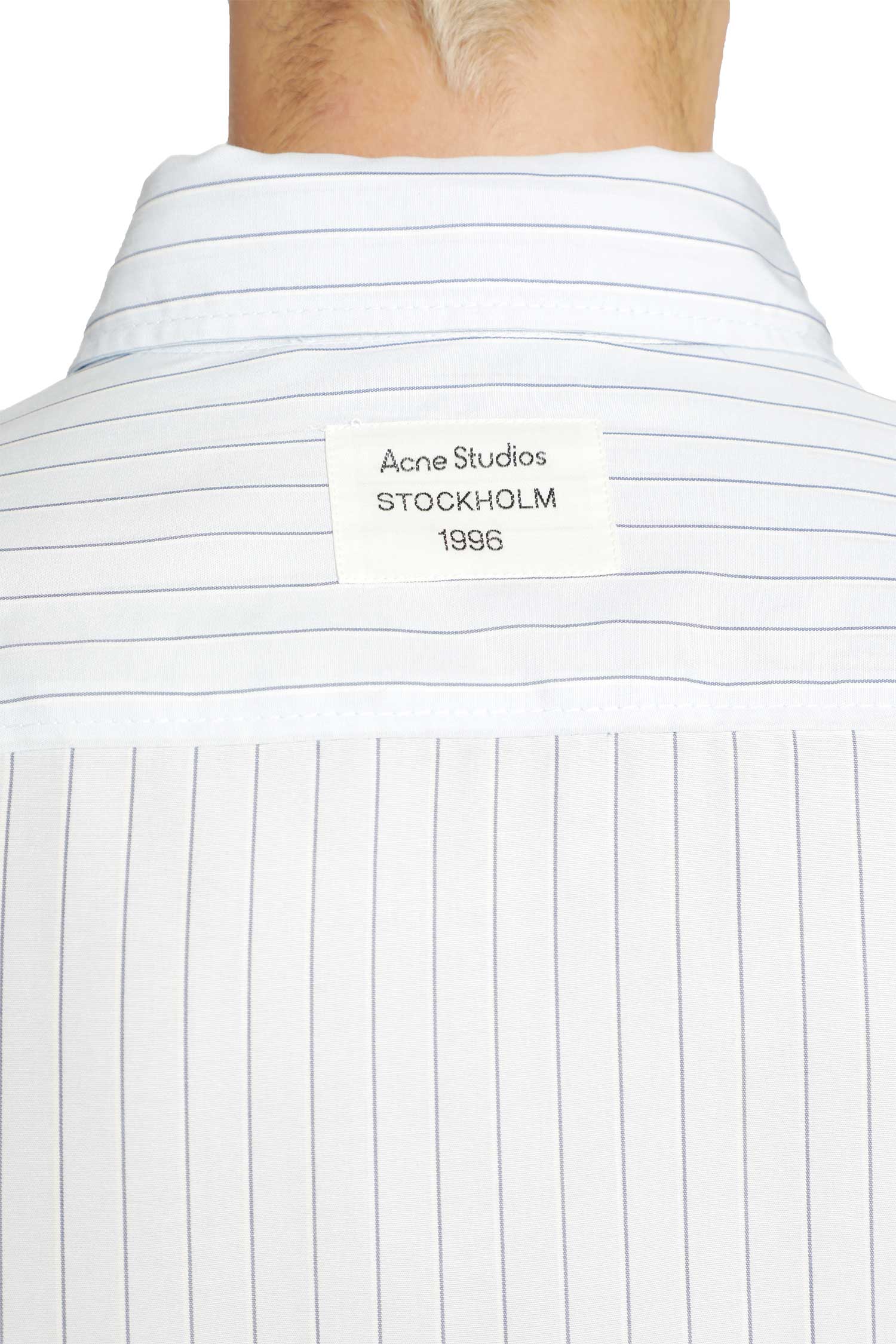 Striped Button-Up Shirt