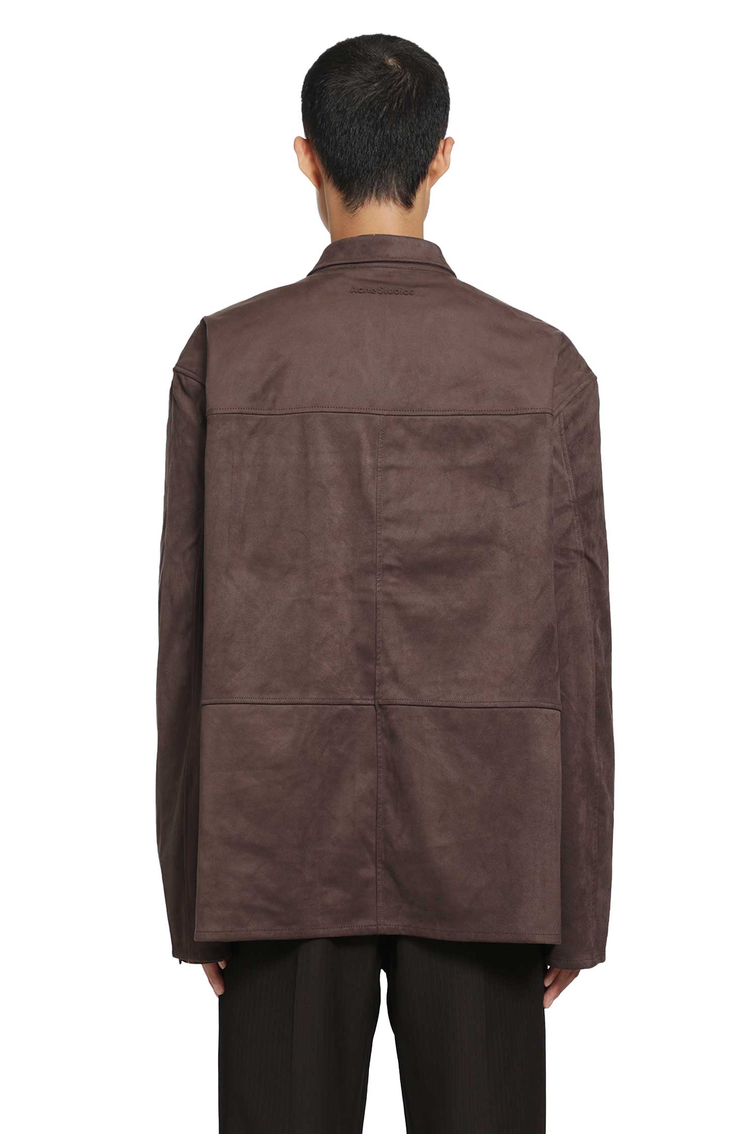 Faux Suede Overshirt