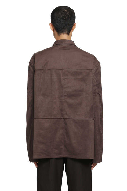 Faux Suede Overshirt