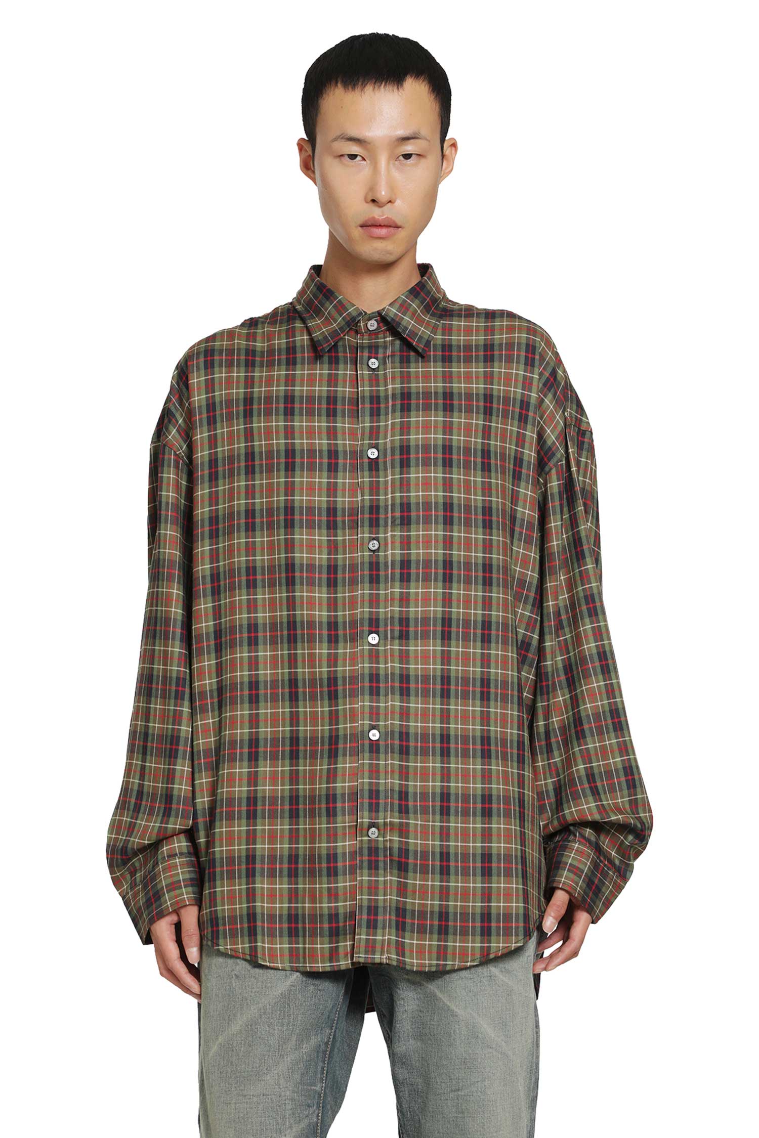 ACNE STUDIOS Check Flannel Shirt man