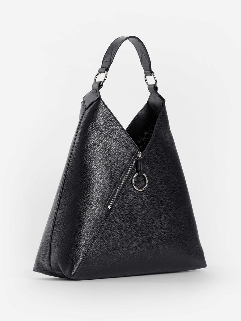 SIMONE RAINER WOMAN BLACK TOTE BAGS