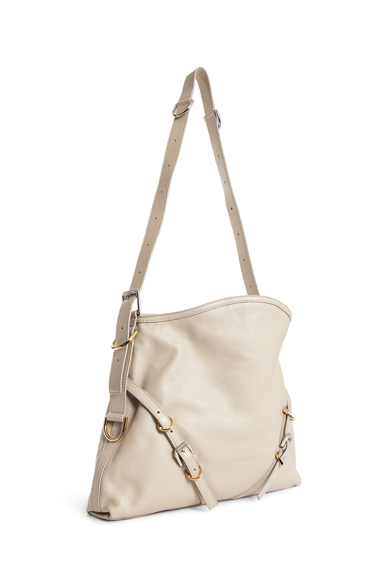 GIVENCHY WOMAN BEIGE SHOULDER BAGS