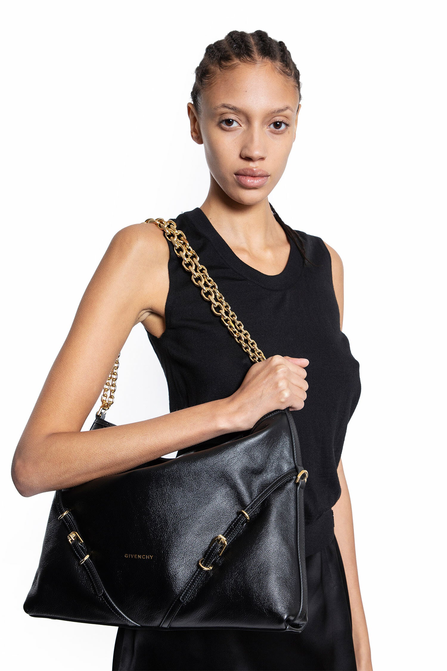 GIVENCHY WOMAN BLACK TOTE BAGS