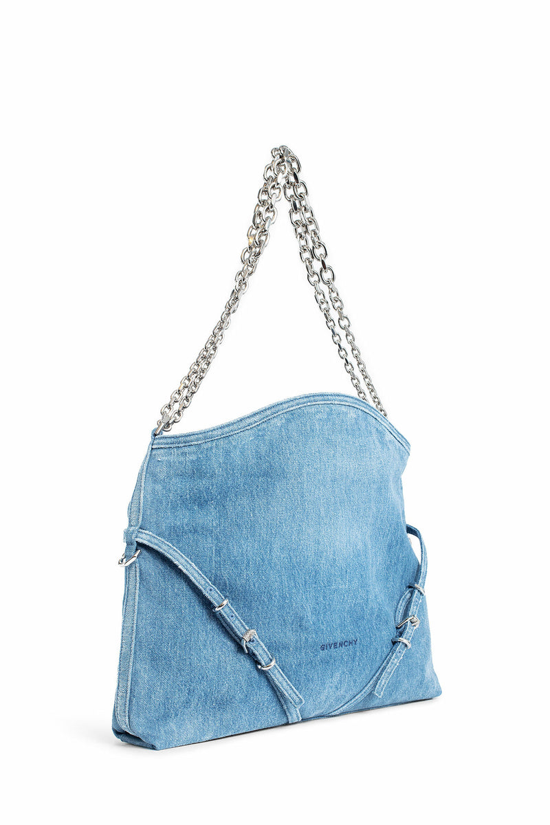 GIVENCHY WOMAN BLUE SHOULDER BAGS