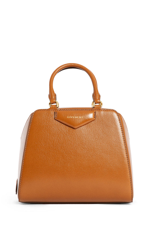 GIVENCHY WOMAN BROWN TOP HANDLE BAGS