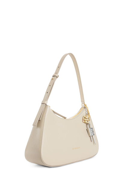 GIVENCHY WOMAN BEIGE SHOULDER BAGS