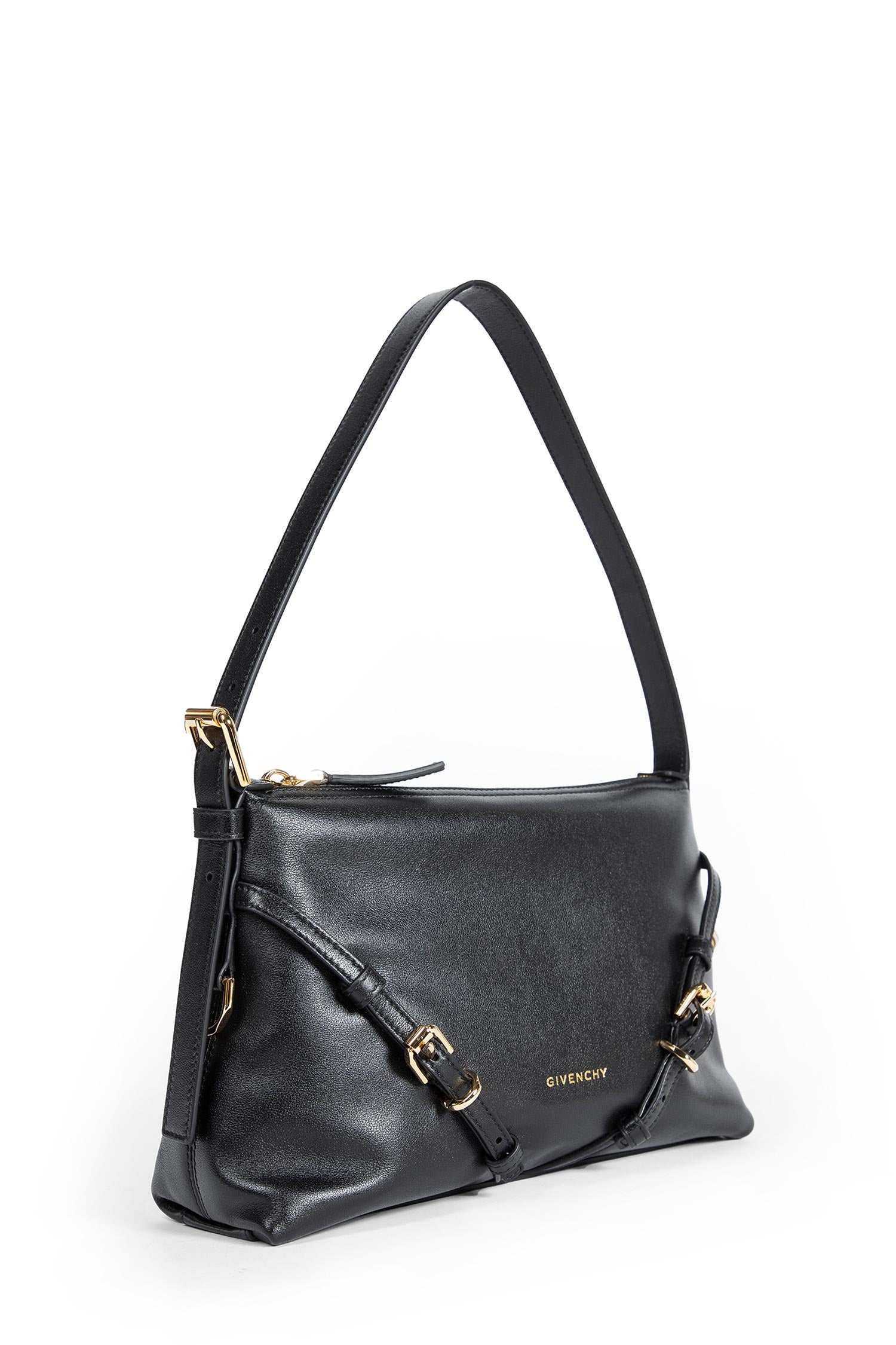 Mini Voyou Bag in Shiny Leather