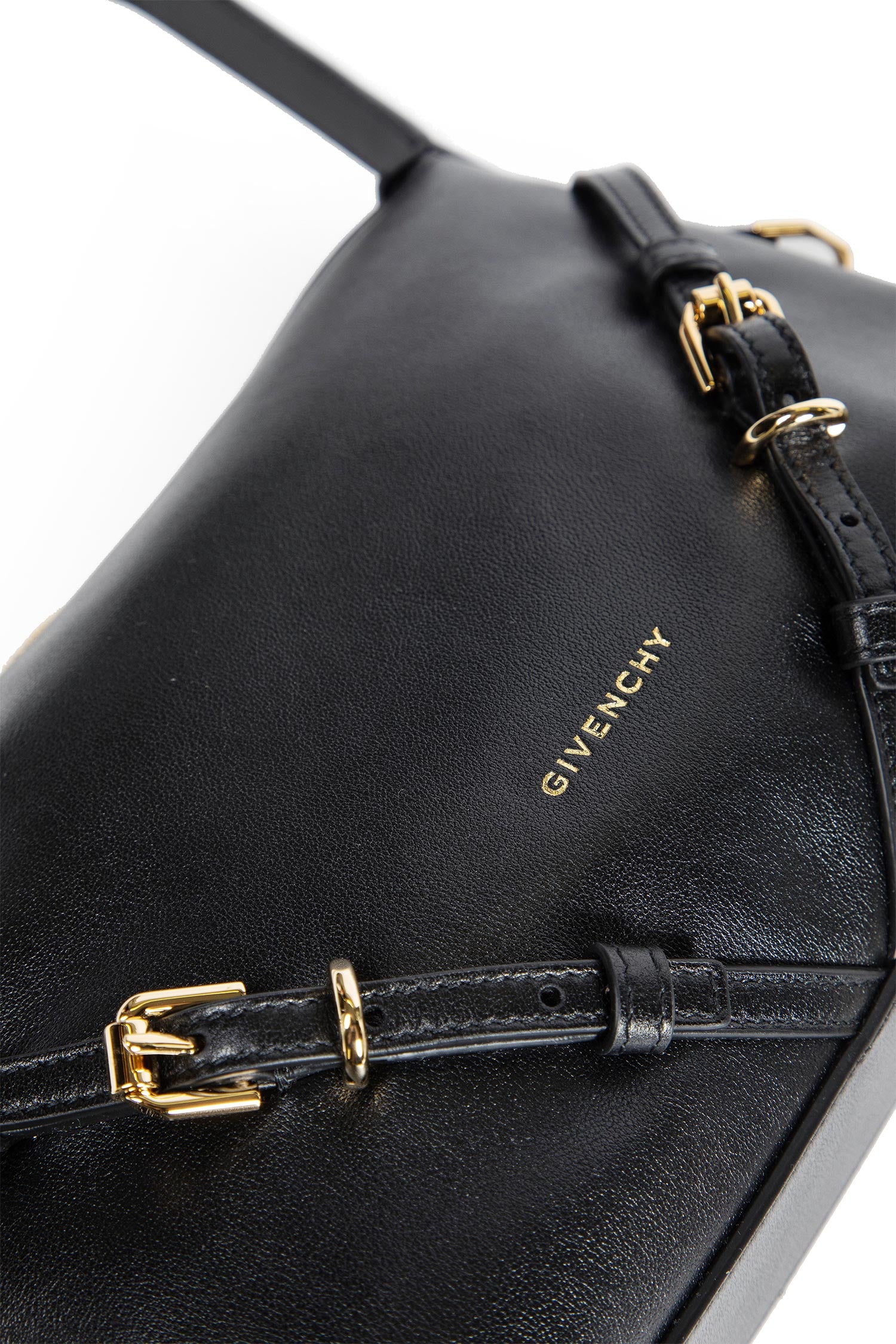 Mini Voyou Bag in Shiny Leather