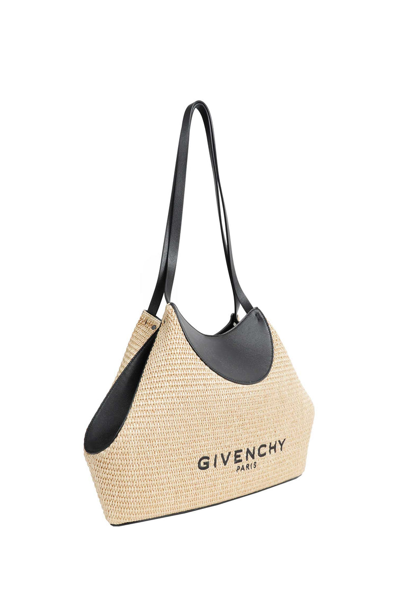 
              GIVENCHY Small Raffia Facet Tote Bag woman
            