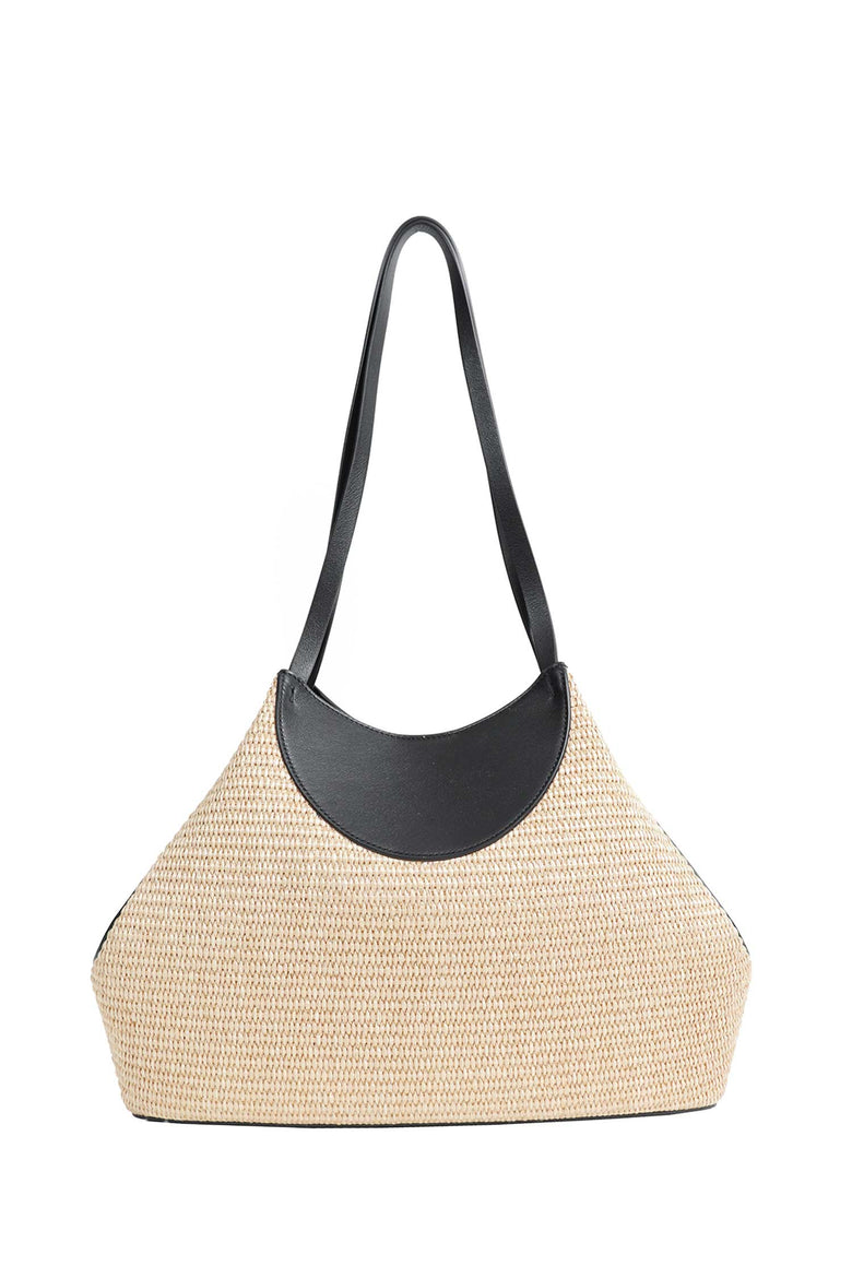 
              GIVENCHY Small Raffia Facet Tote Bag woman
            