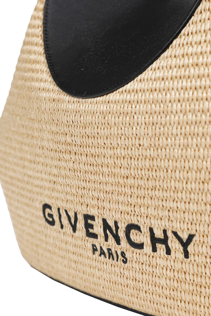 GIVENCHY Small Raffia Facet Tote Bag woman
