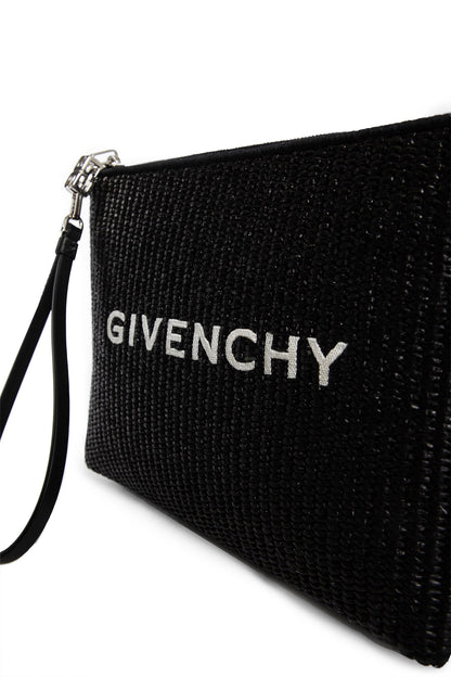 GIVENCHY WOMAN BLACK CLUTCHES & POUCHES