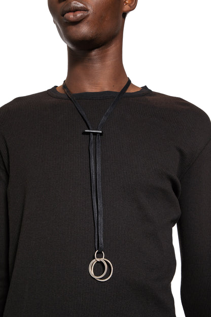 BORIS BIDJAN SABERI MAN BLACK KEYCHAINS