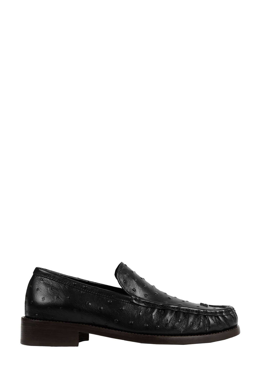 ACNE STUDIOS Ostrich-printed Leather Loafers man