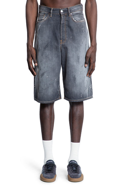 ACNE STUDIOS MAN BLACK SHORTS & SKIRTS