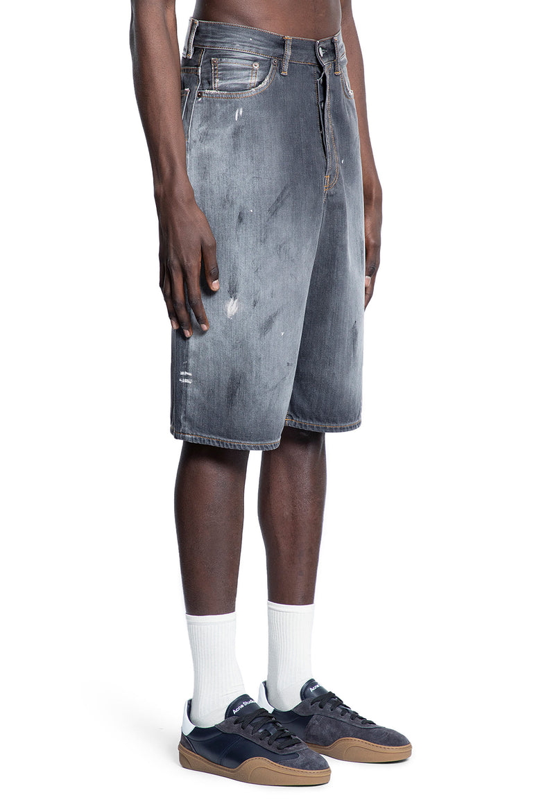 ACNE STUDIOS MAN BLACK SHORTS & SKIRTS