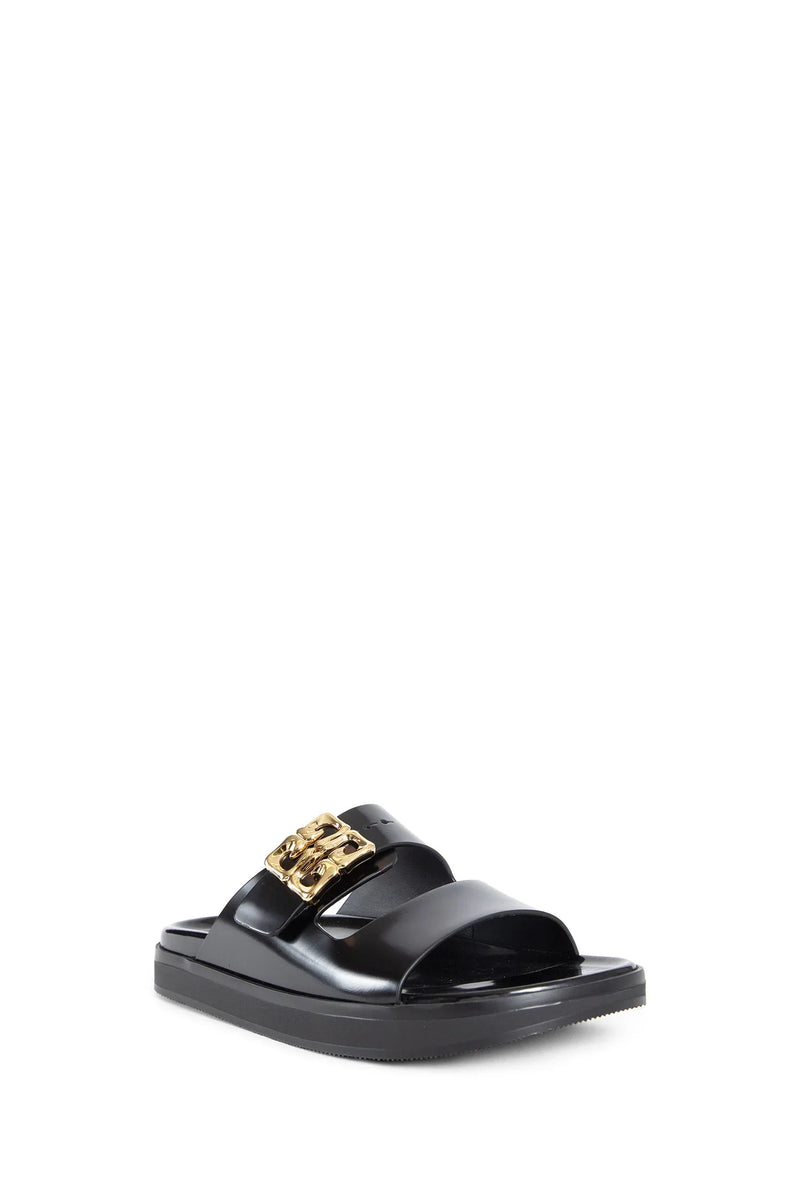 GIVENCHY WOMAN BLACK SANDALS & SLIDES - Antonioli.eu