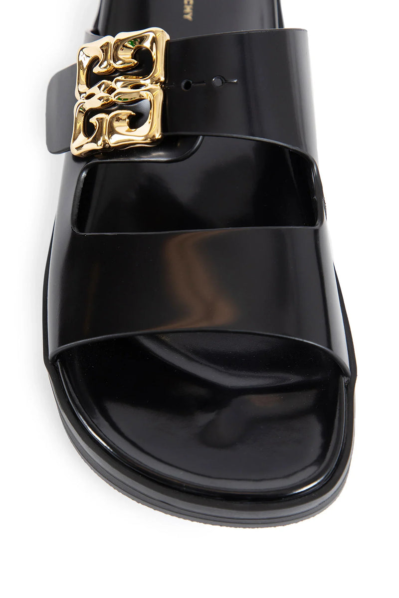 GIVENCHY WOMAN BLACK SANDALS & SLIDES - Antonioli.eu