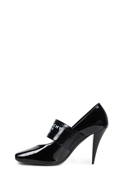 Sliced Square Tape Pumps