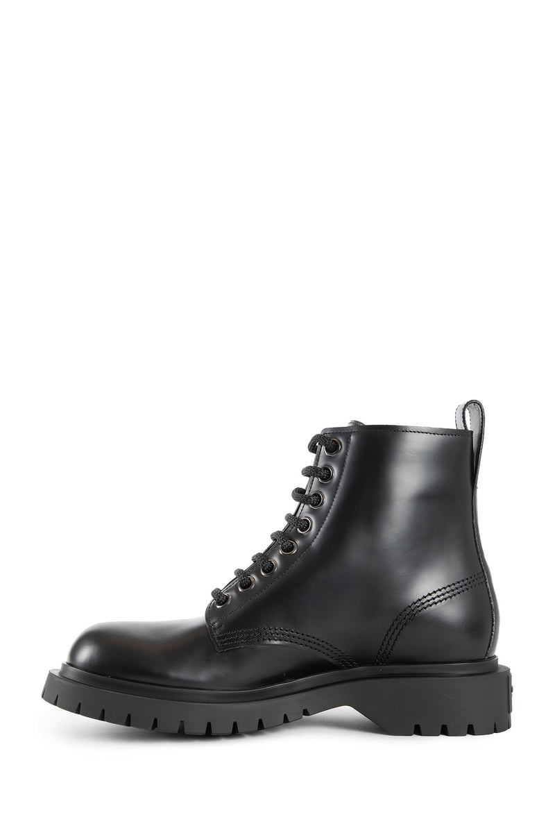 Combat Boots in Leather - Antonioli.eu