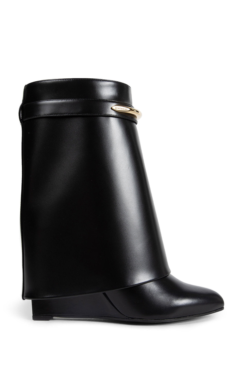 GIVENCHY Shark Pinch Leather Ankle Boots woman