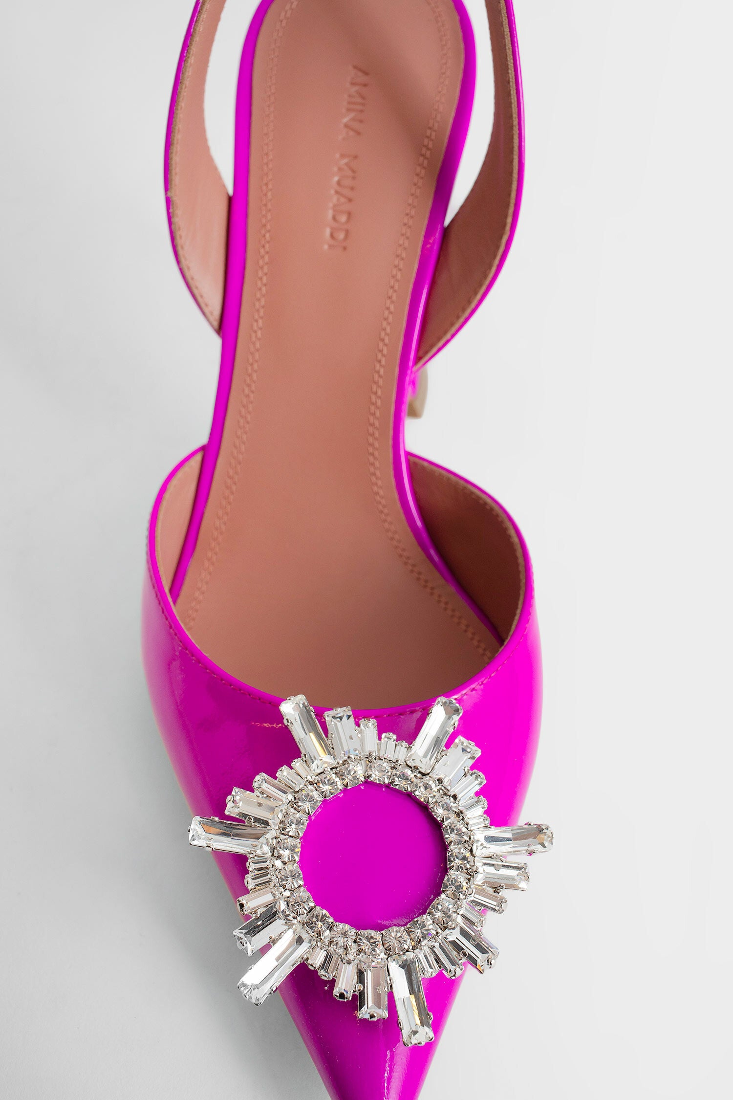 AMINA MUADDI WOMAN PINK PUMPS