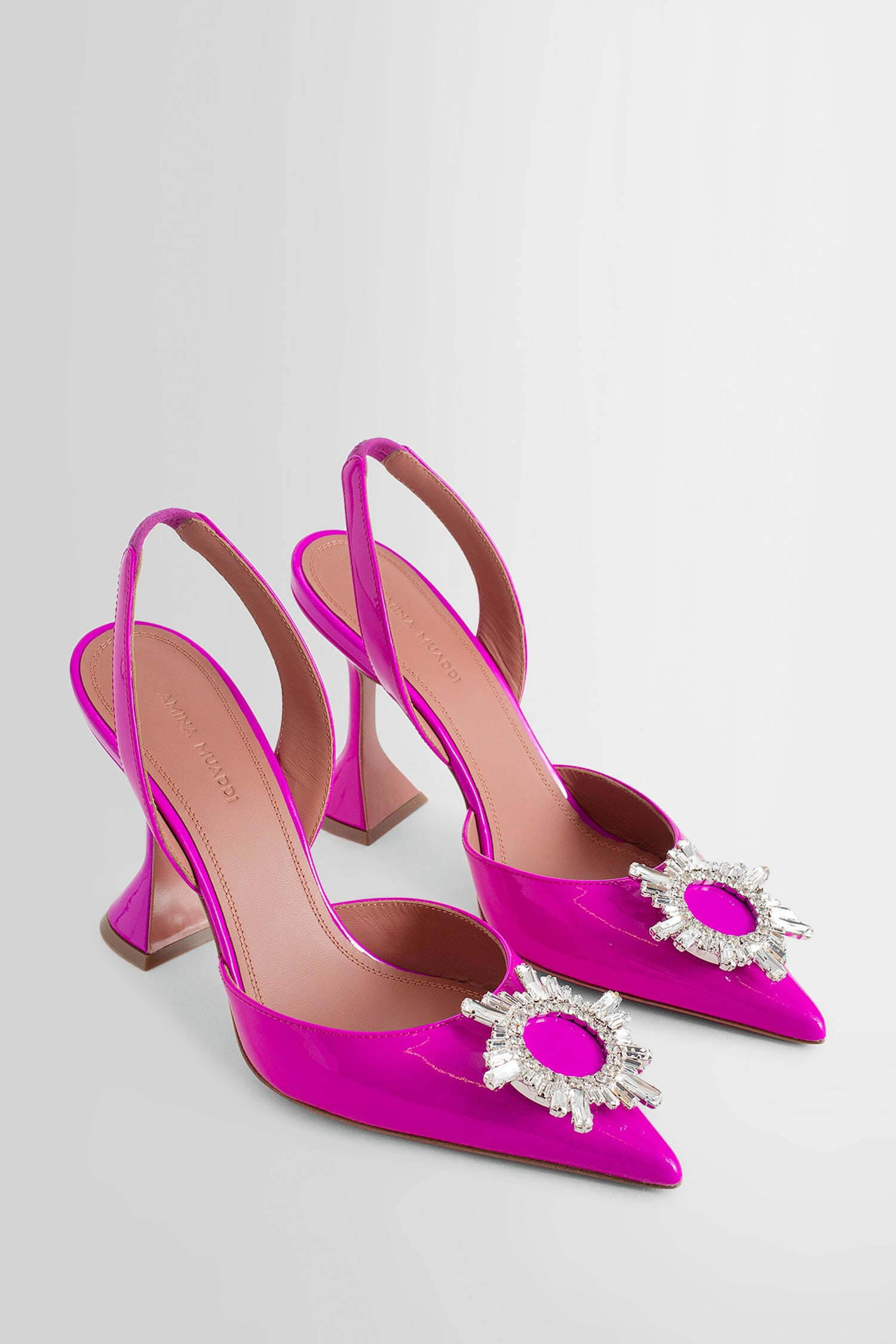 AMINA MUADDI WOMAN PINK PUMPS