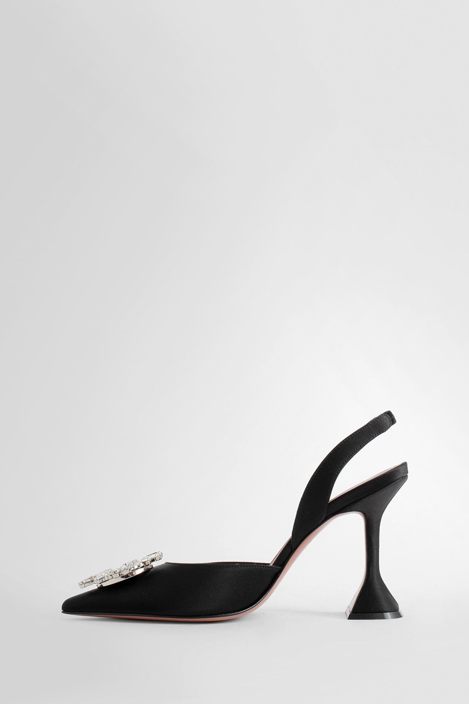 AMINA MUADDI WOMAN BLACK PUMPS