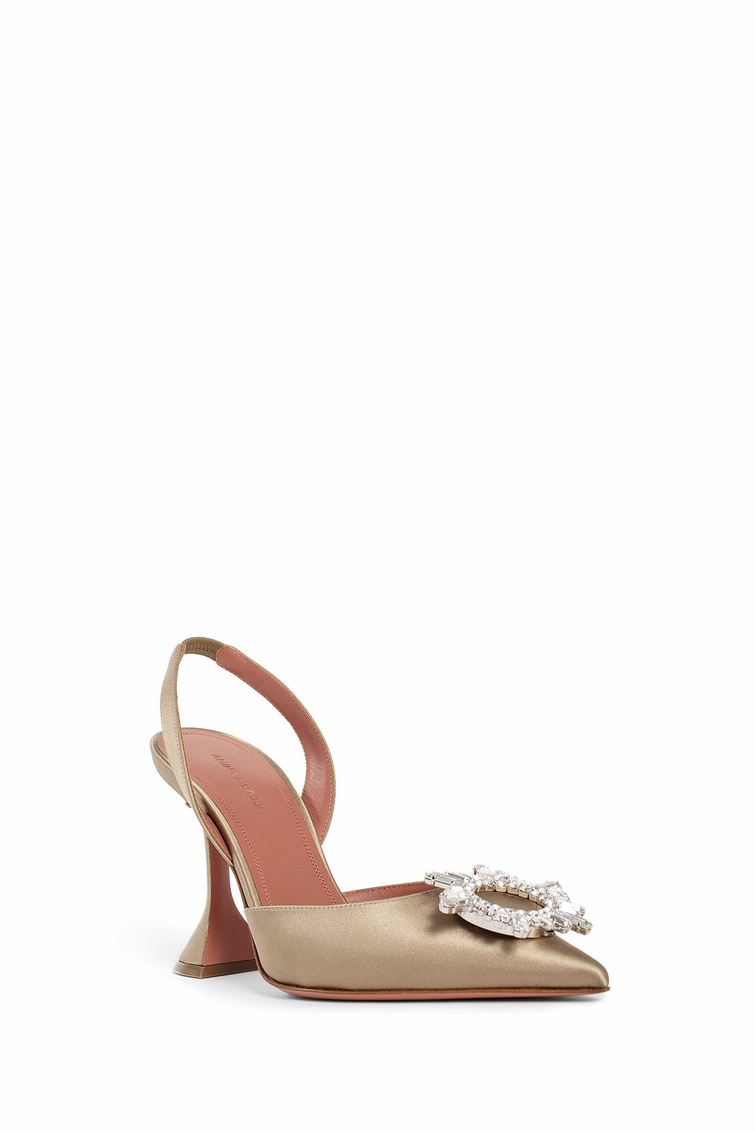 AMINA MUADDI WOMAN BEIGE PUMPS