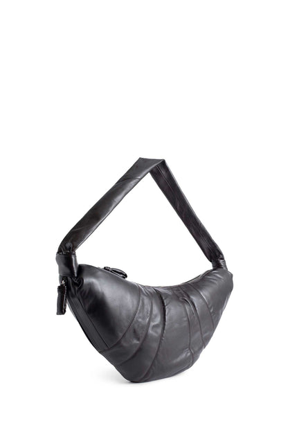 Large Croissant Leather Shoulder Bag