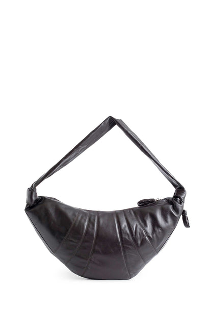 Large Croissant Leather Shoulder Bag