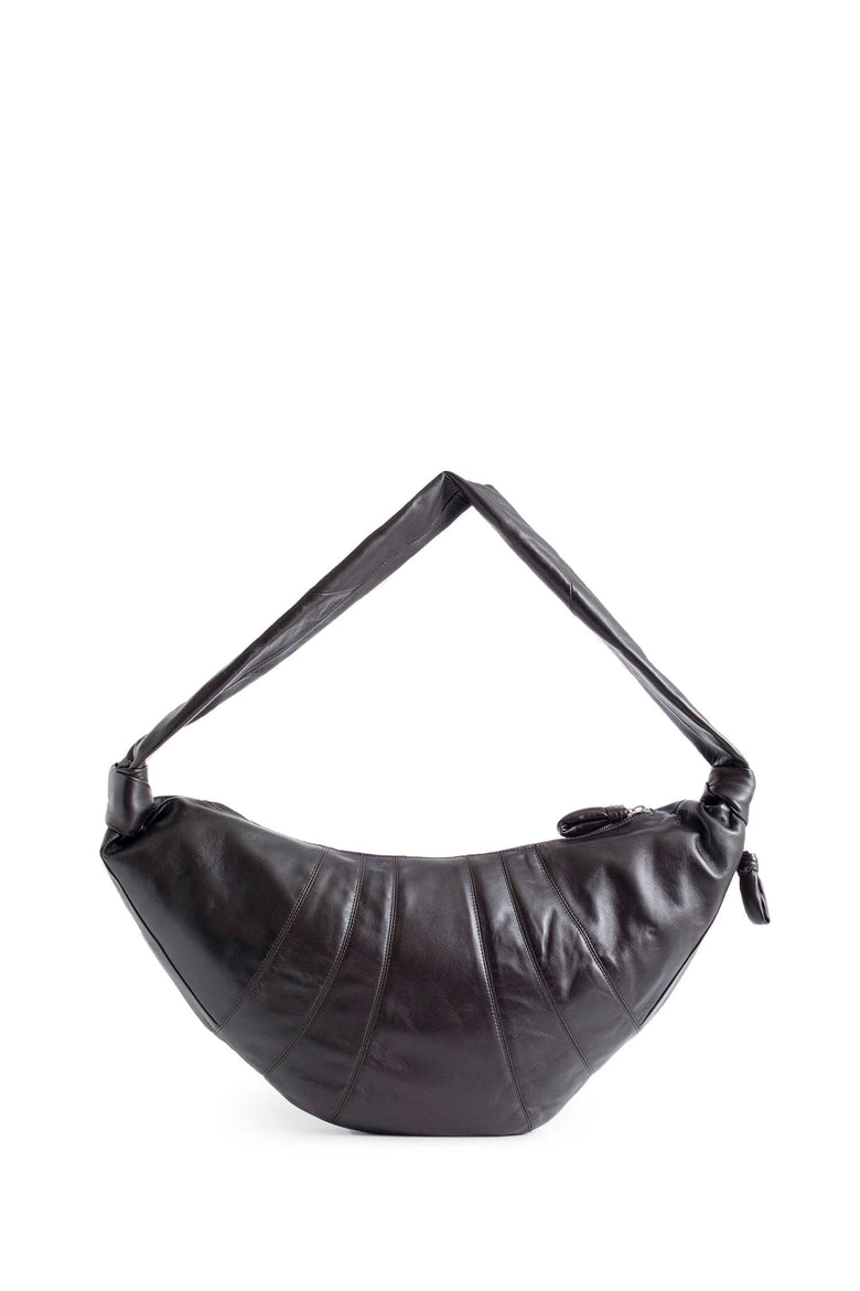 Large Croissant Leather Shoulder Bag