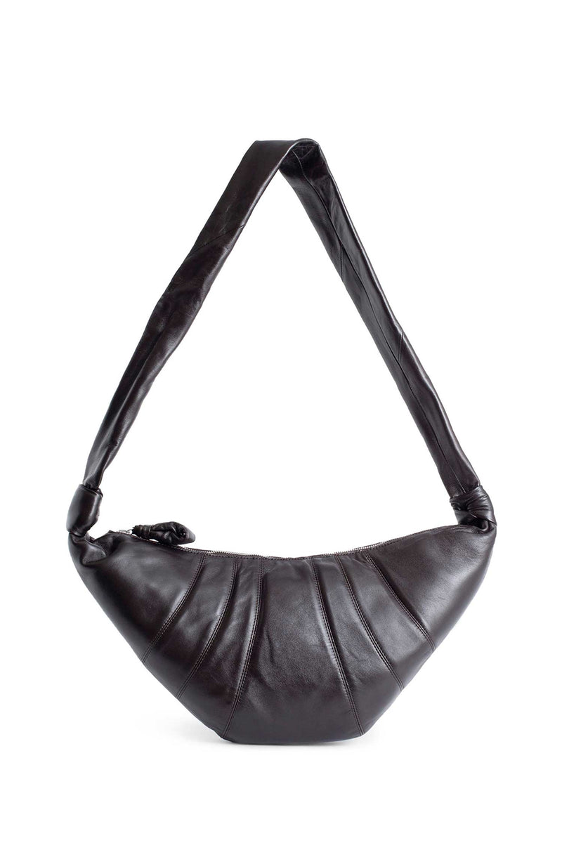 Medium Croissant Leather Shoulder Bag