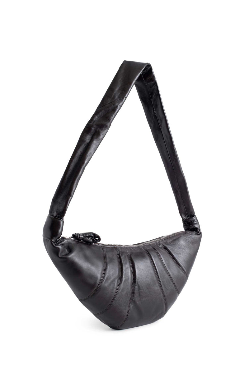 Medium Croissant Leather Shoulder Bag