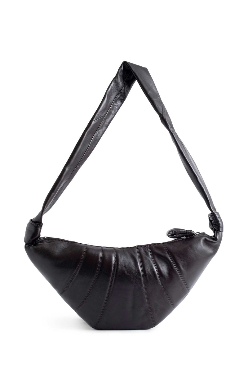 Medium Croissant Leather Shoulder Bag