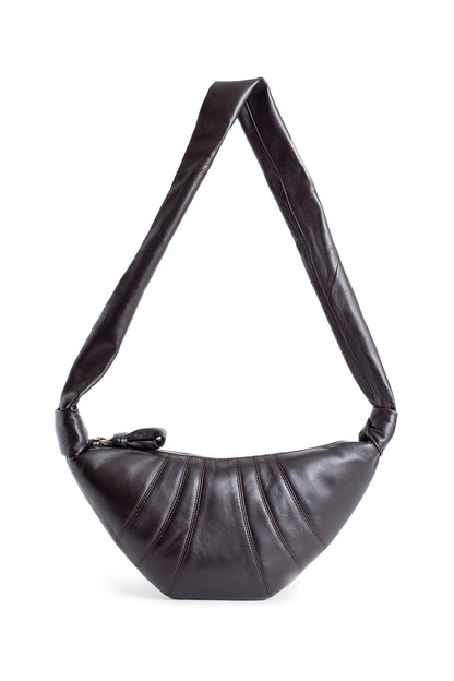 Small Croissant Leather Shoulder Bag