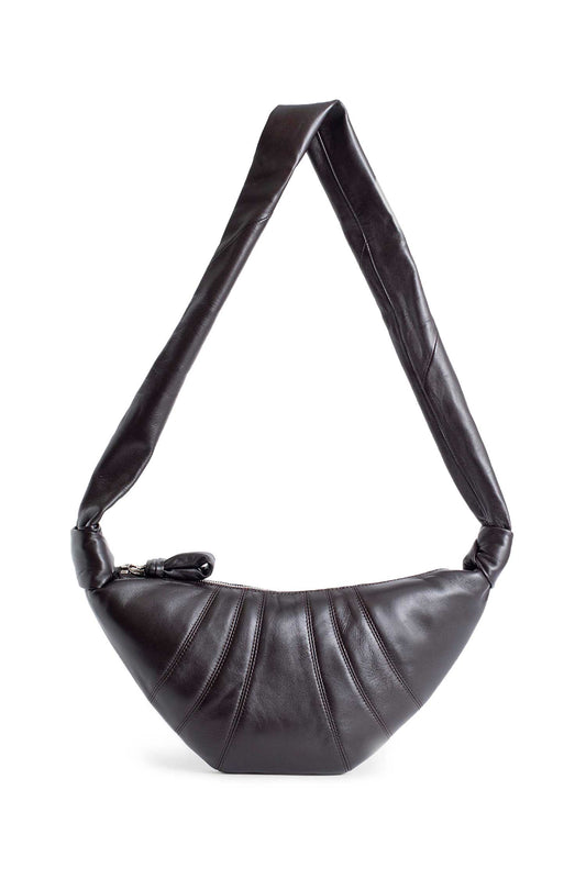 Small Croissant Leather Shoulder Bag