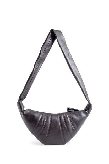 Small Croissant Leather Shoulder Bag
