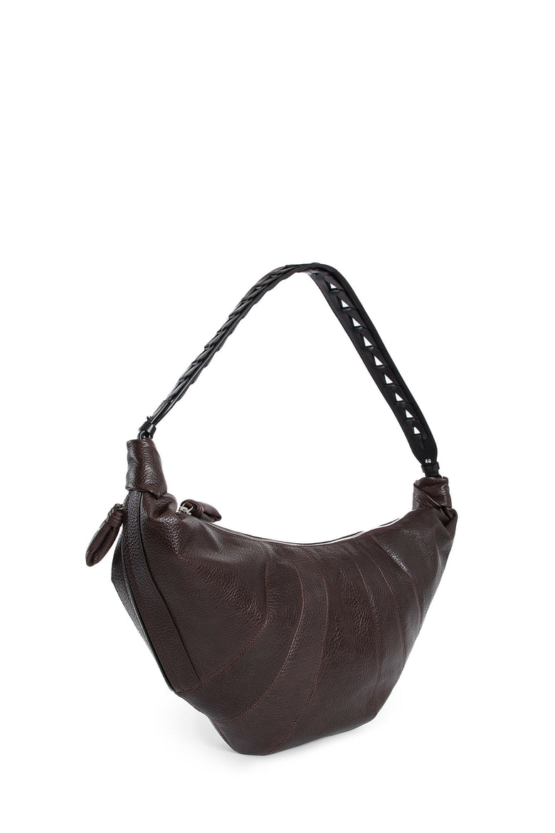 LEMAIRE WOMAN BROWN SHOULDER BAGS