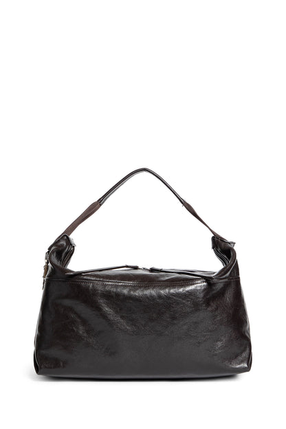 LEMAIRE WOMAN BROWN SHOULDER BAGS