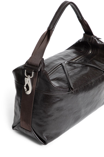 LEMAIRE WOMAN BROWN SHOULDER BAGS
