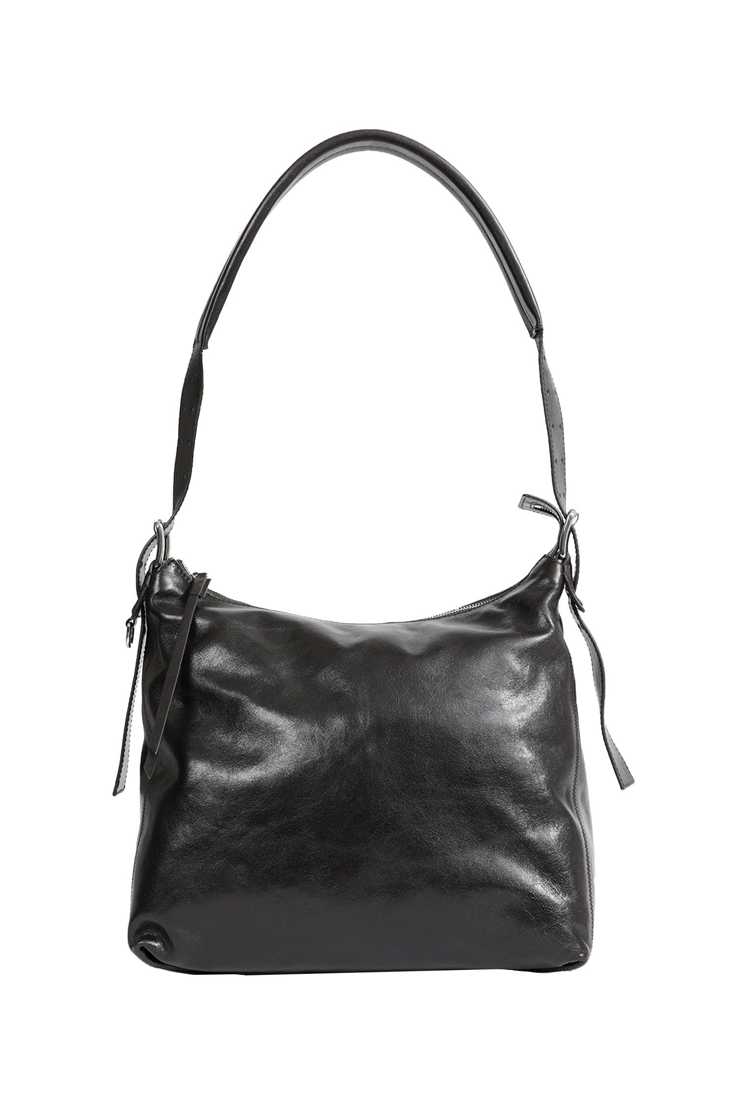 Small Belted Hobo Bag