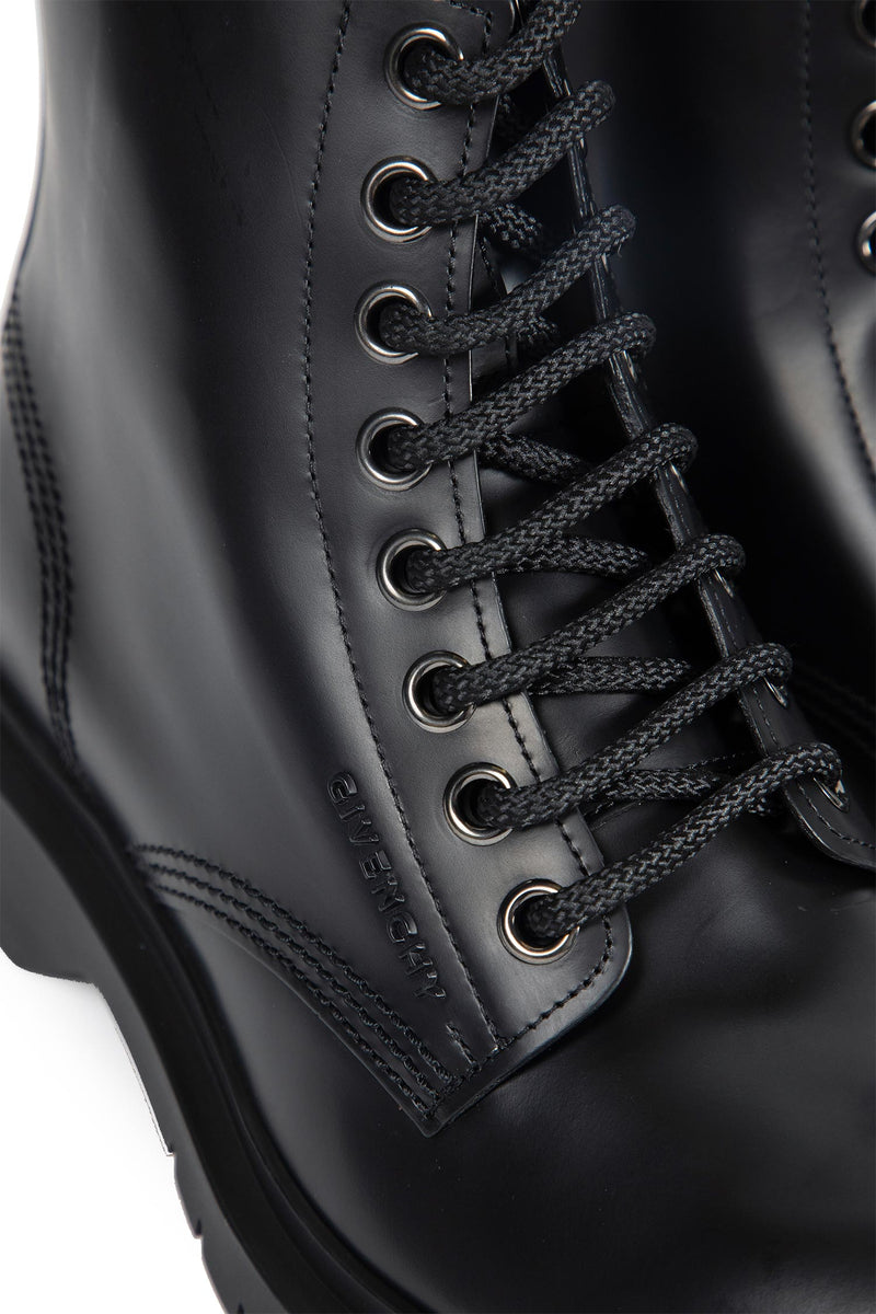 Leather Lace-Up Boots - Antonioli.eu