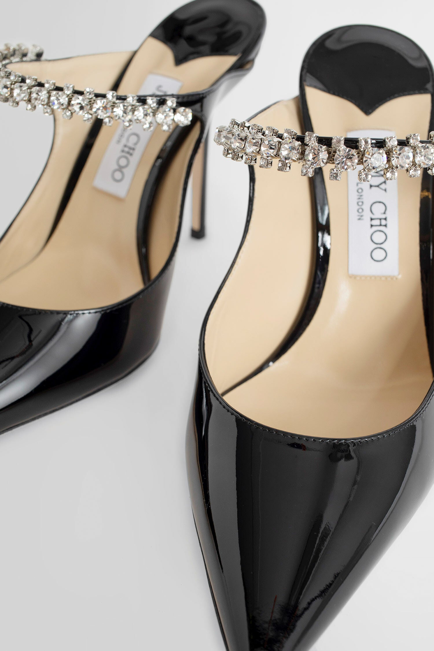 JIMMY CHOO WOMAN BLACK MULES