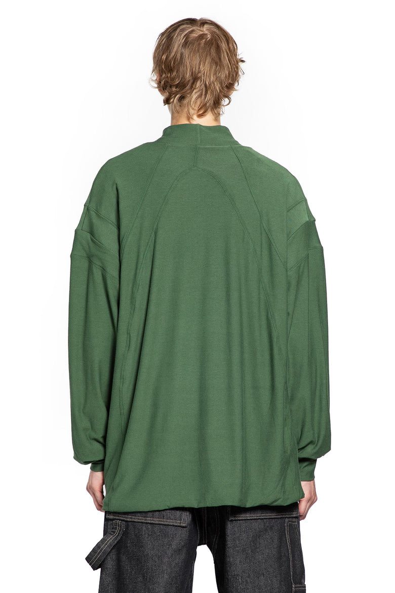 Padded Shoulder Long Sleeve Top