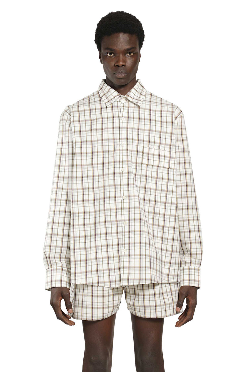 BRYAN JIMENEZ Check Shirt man