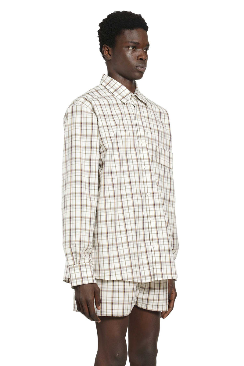 BRYAN JIMENEZ Check Shirt man