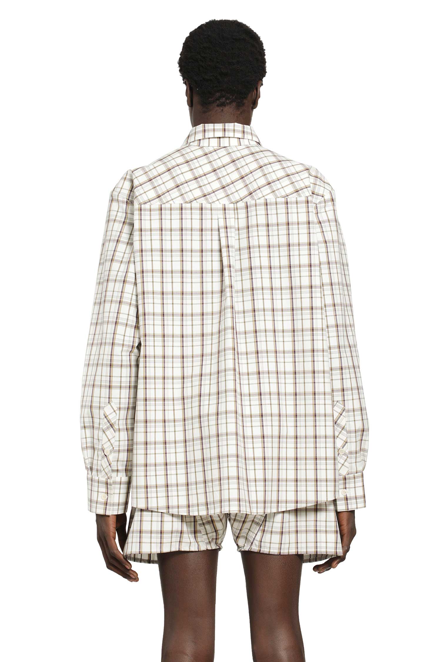 BRYAN JIMENEZ Check Shirt man