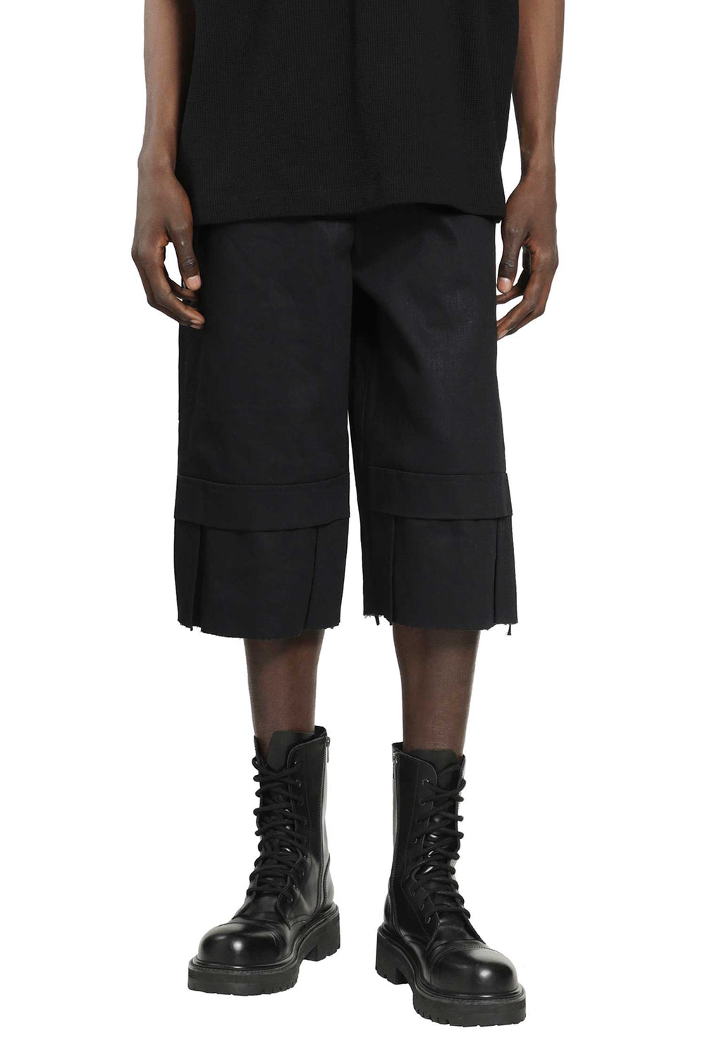 BRYAN JIMENEZ Denim Bunker Bermudas man